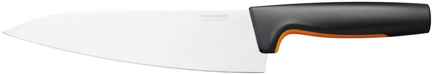 Набір ножів Fiskars FF з бамбуковою підставкою, 3 шт (1057553)фото
