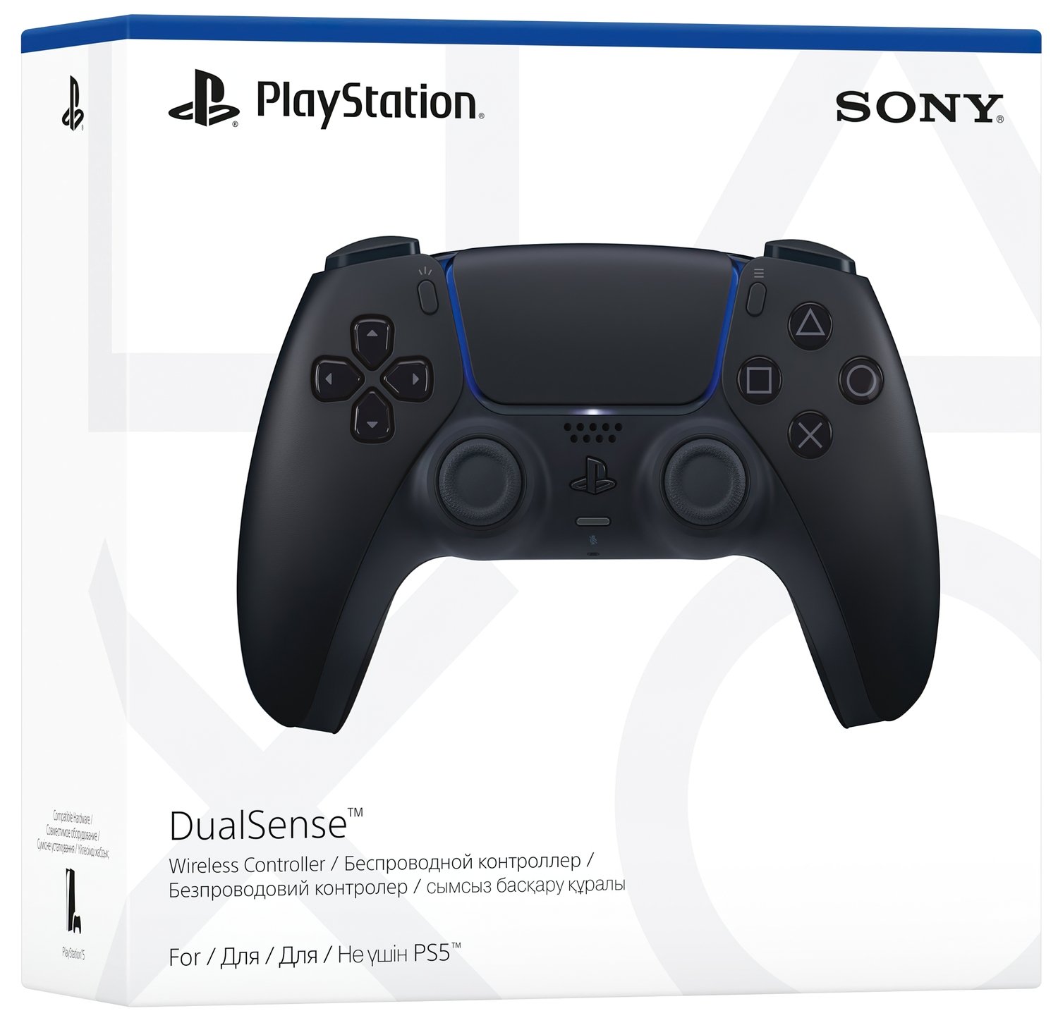 Бездротовий геймпад DualSense для PS5 Midnight Black (9827696)фото