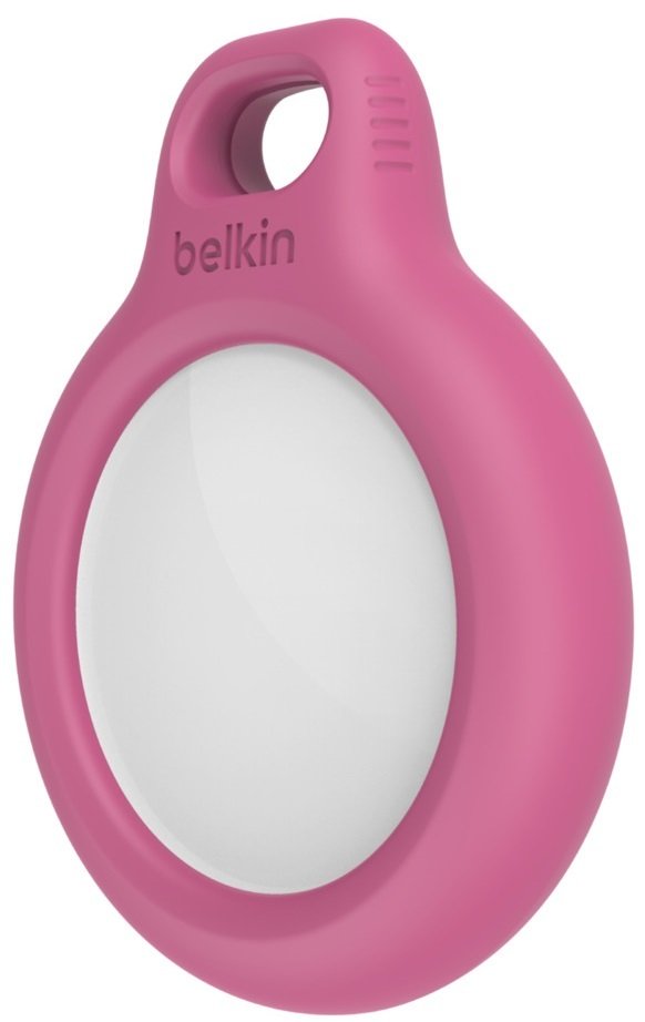 Чехол Belkin Secure Holder with Key Ring AirTag Pink (F8W973BTPNK) фото 