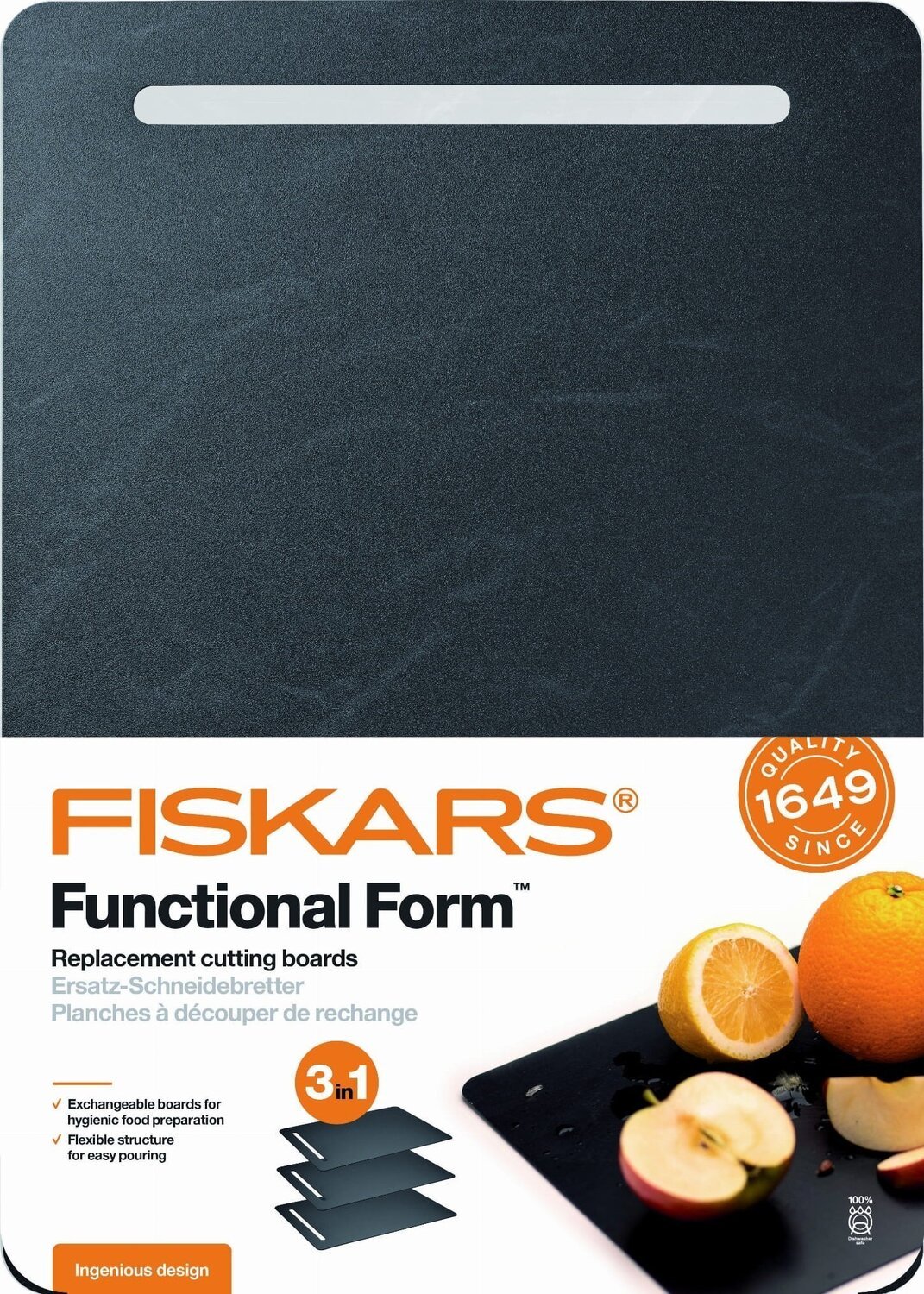 Набор насадок для бамбуковой доски Fiskars FF 3 шт. (1059231) фото 