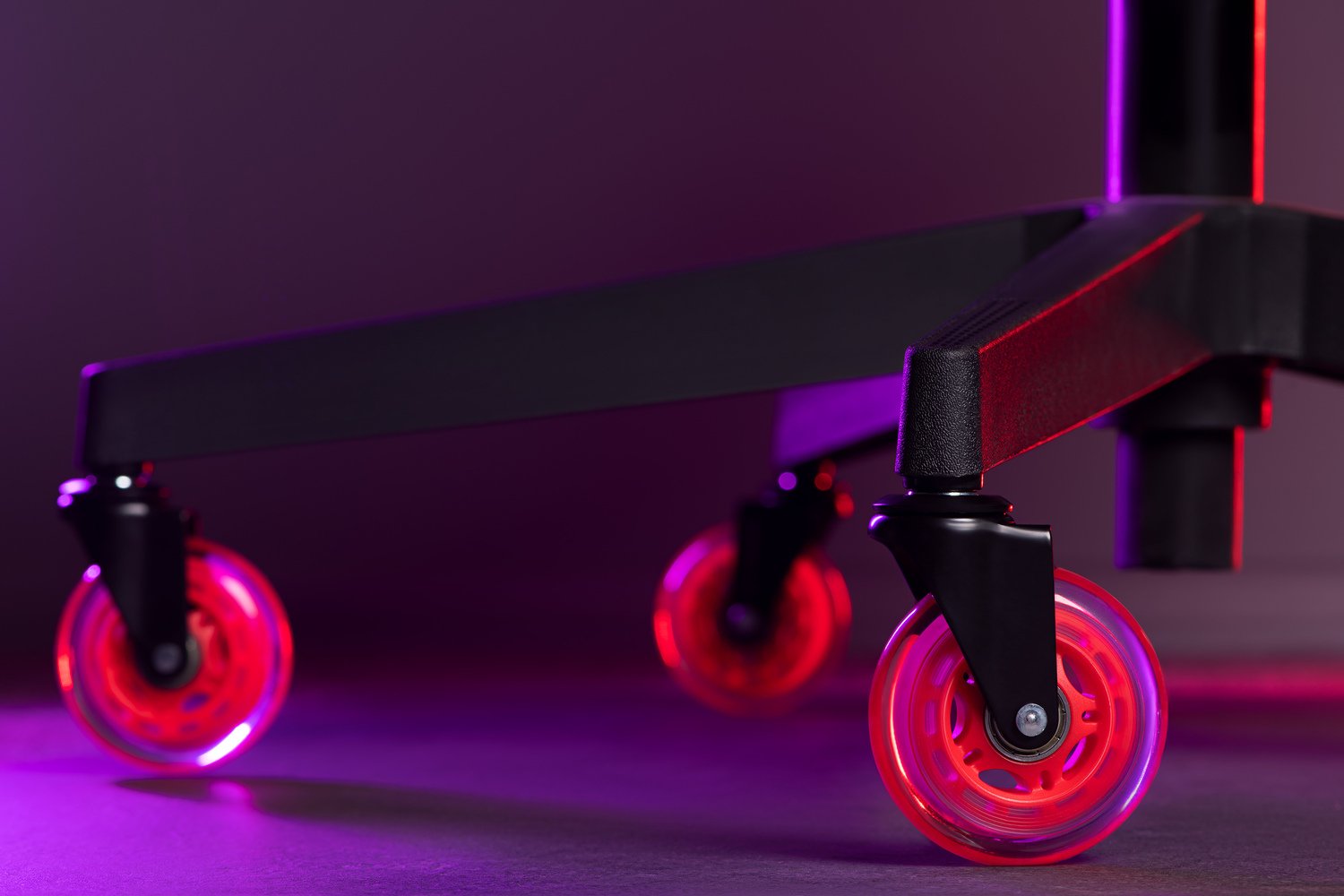 Комплект колес 2Е Gaming SPEED 76 мм (5 шт) Red фото 