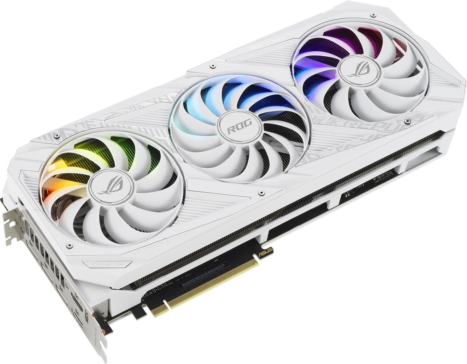 Видеокарта ASUS GeForce RTX3090 24GB GDDR6X STRIX GAMING OC WHITE (STRIX-RTX3090-O24G-WHITE) фото 