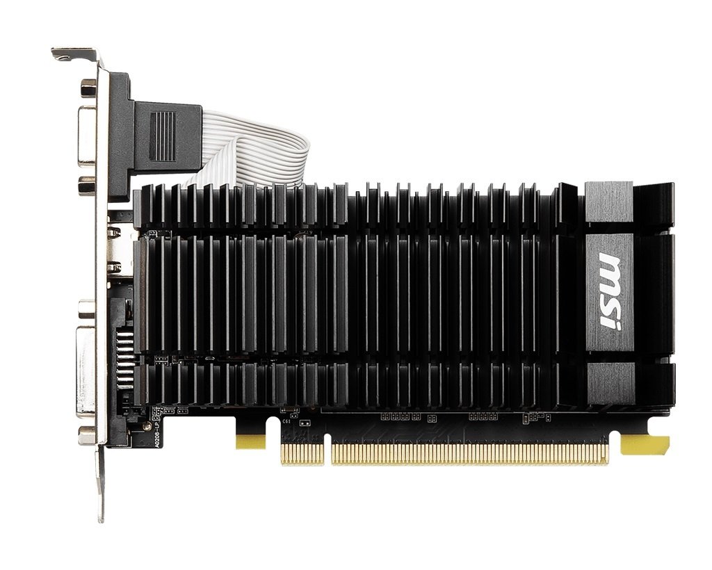 Видеокарта MSI GeForce GT 730 2GB DDR3 (N730K-2GD3H/LPV1) фото 