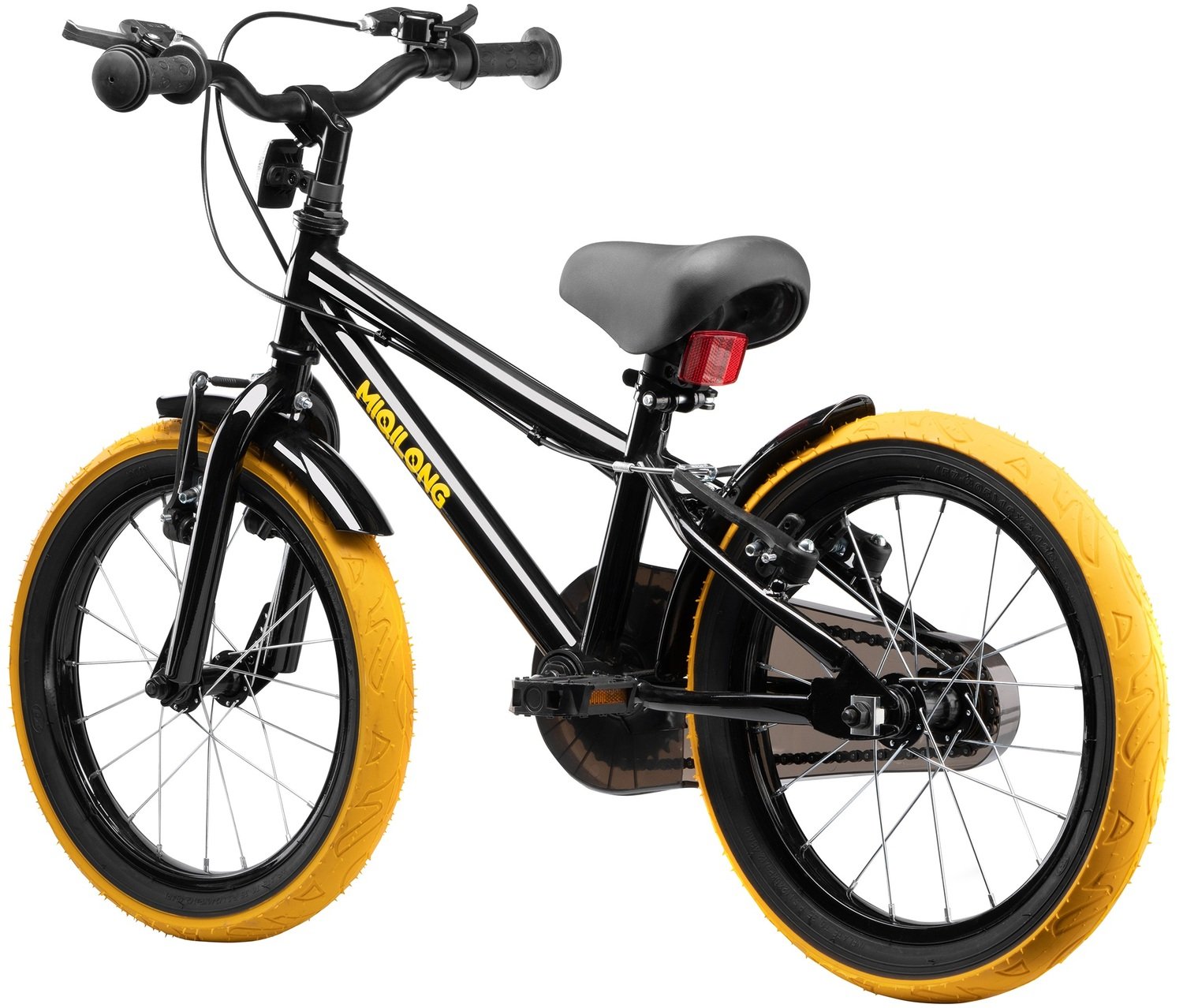 Детский велосипед Miqilong ST Черный 16` ATW-ST16-BLACK фото 