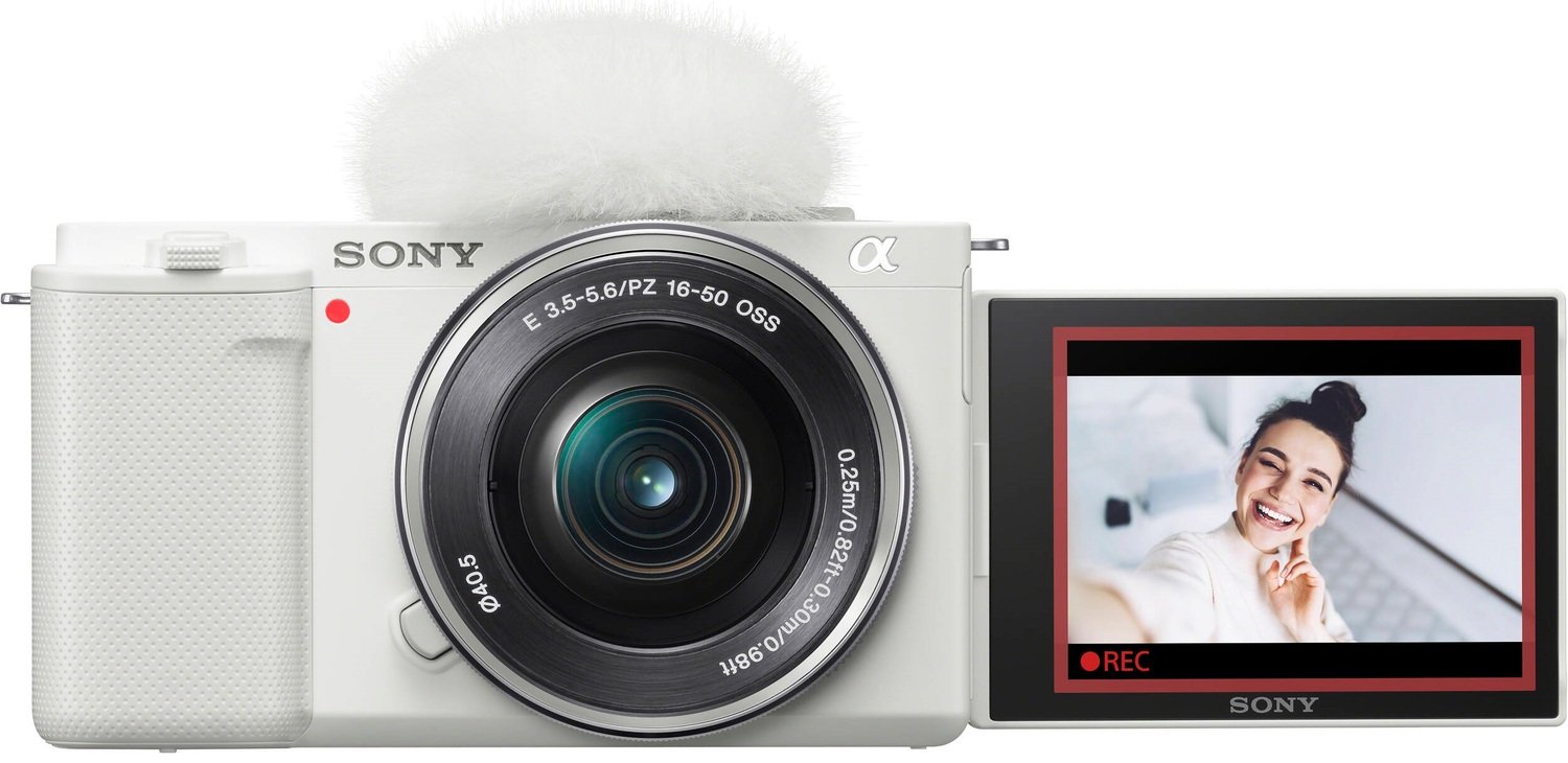 Фотоаппарат SONY ZV-E10 + 16-50 White (ZVE10LW.CEC) фото 