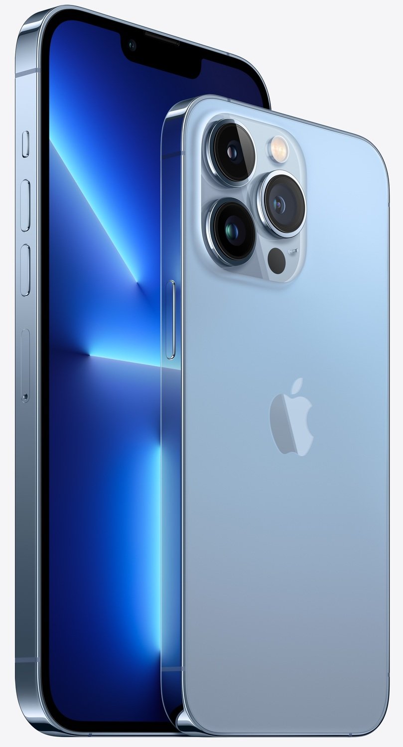 Смартфон Apple iPhone 13 Pro Max 128GB Sierra Blueфото