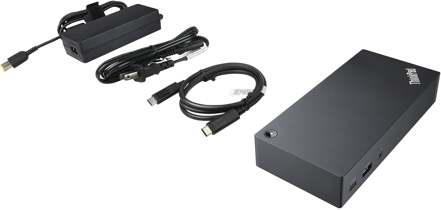 Док станция ThinkPad Universal USB-C Dock (40AY0090EU) фото 