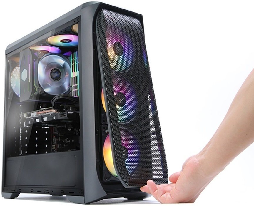 Корпус ПК ZALMAN N5 MF Black – купить в Киеве | цена и отзывы в MOYO