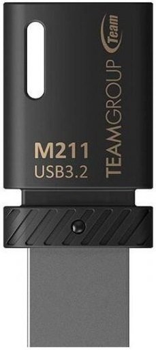 Накопитель Team 64GB USB-C 3.2 M211 Black (TM211364GB01) фото 