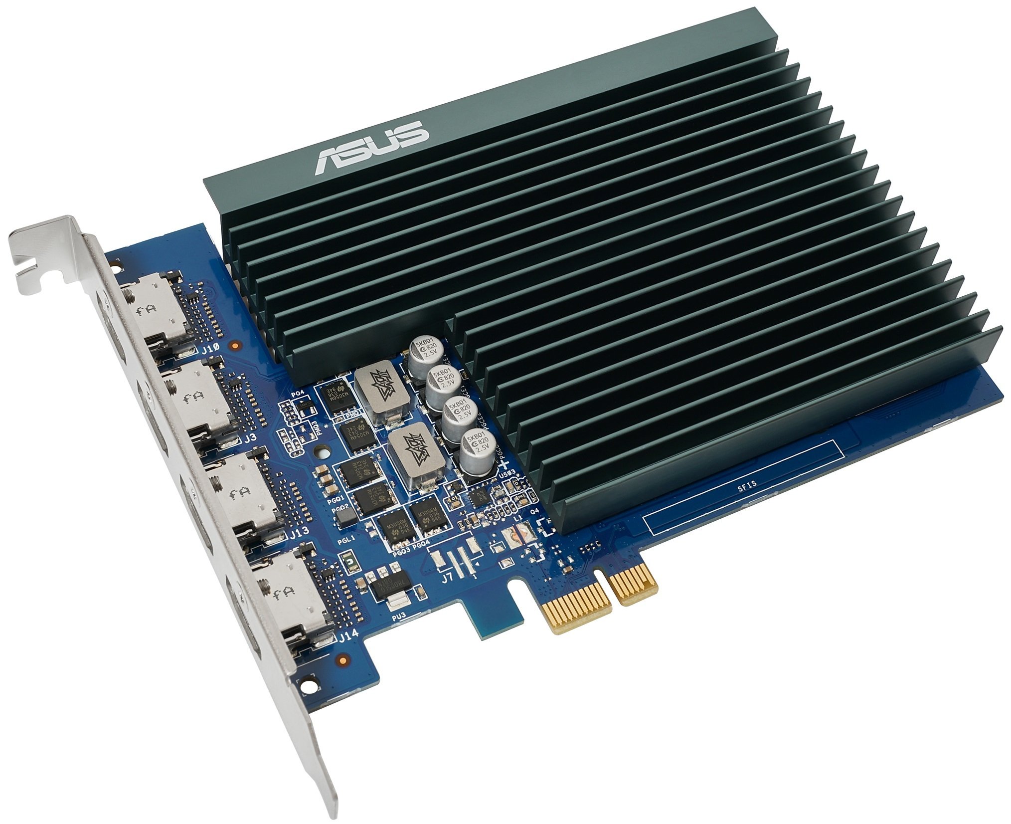 Видеокарта ASUS GeForce GT730 2GB DDR5 Silent loe 4 HDMI (GT730-4H-SL-2GD5) фото 3