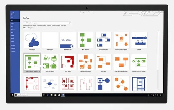 Microsoft Visio Pro 2021 для 1 ПК, ESD - электронная лицензия, все ...
