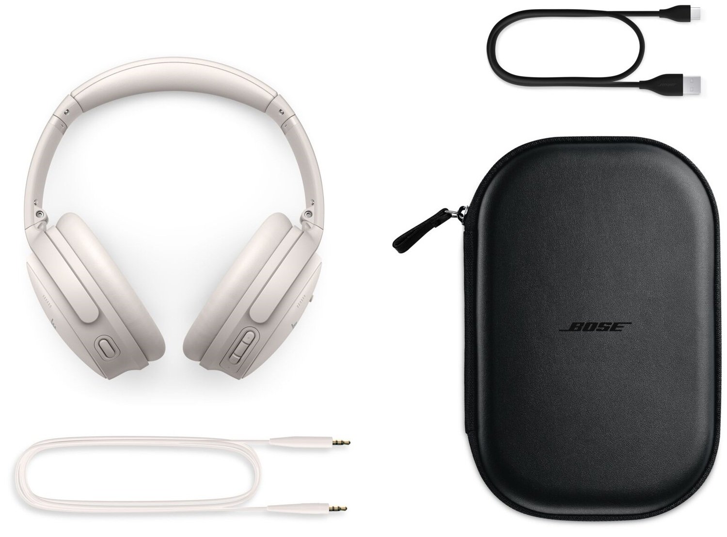 Наушники Bose QuietComfort 45 Headphones White Smoke фото 