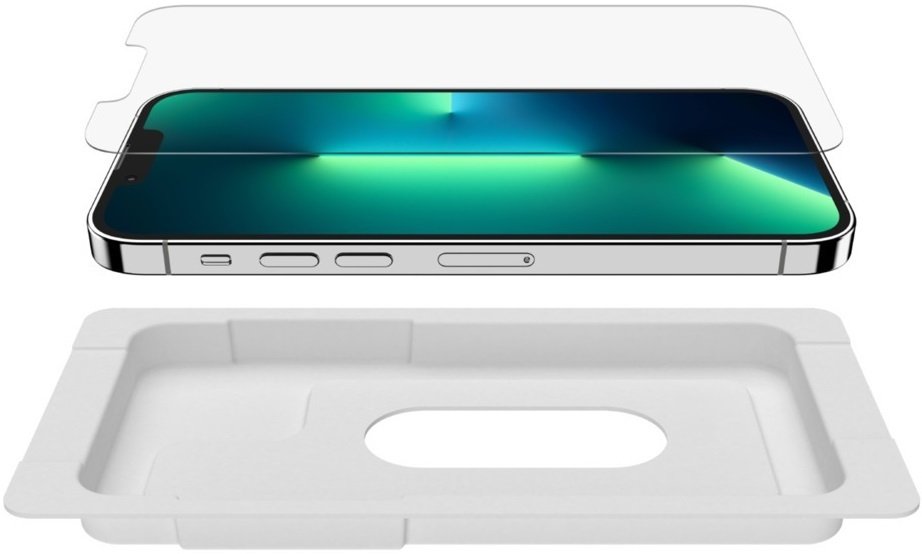 Защитное стекло Belkin для iPhone 13/13 Pro TemperedGlass Anti-Microbial (OVA069zz) фото 