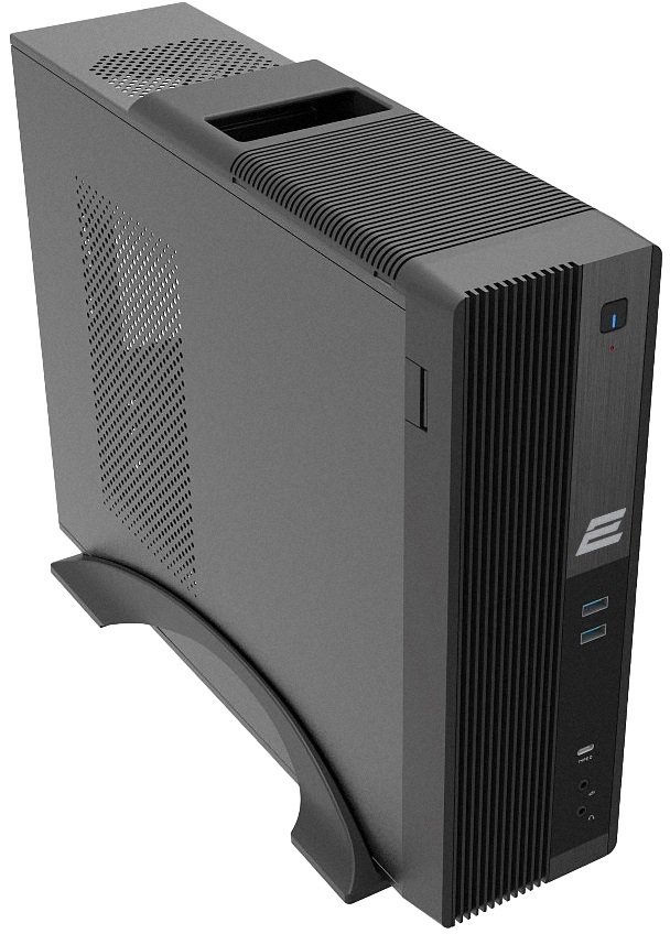 Корпус 2E (S616-400) БП 2E 400W-SFX,Micro ATX,ITX, 2xUSB3.0,TYPE-C,1x80мм,черный (2E-S616-400) фото 