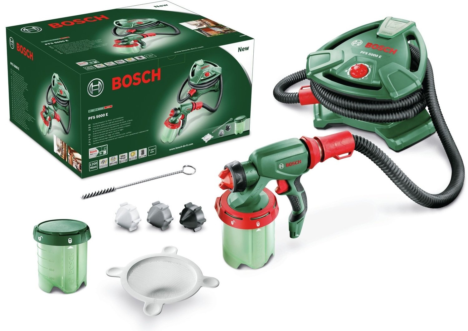 Краскопульт Bosch PFS 5000 E, 1200Вт (0603207202) фото 