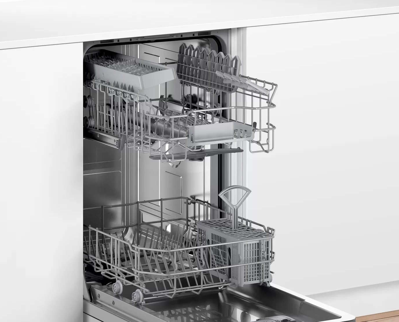 Вбудована посудомийна машина Bosch SRV2IKX10Kфото
