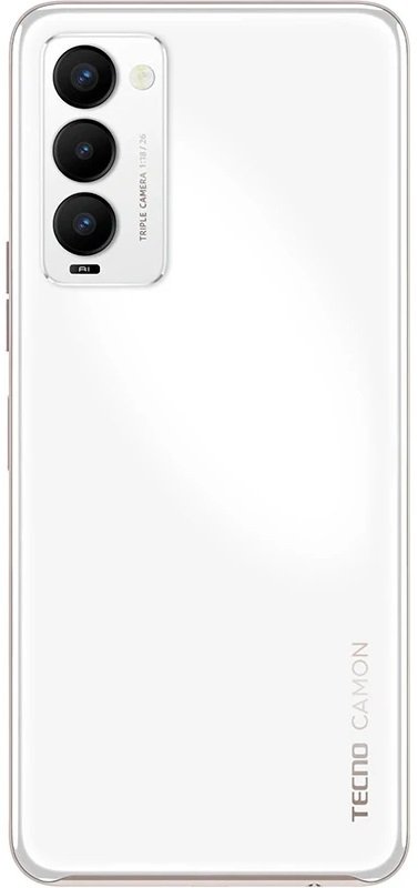 Смартфон TECNO Camon 18 (CH6n) 6/128Gb NFC Ceramic White фото 
