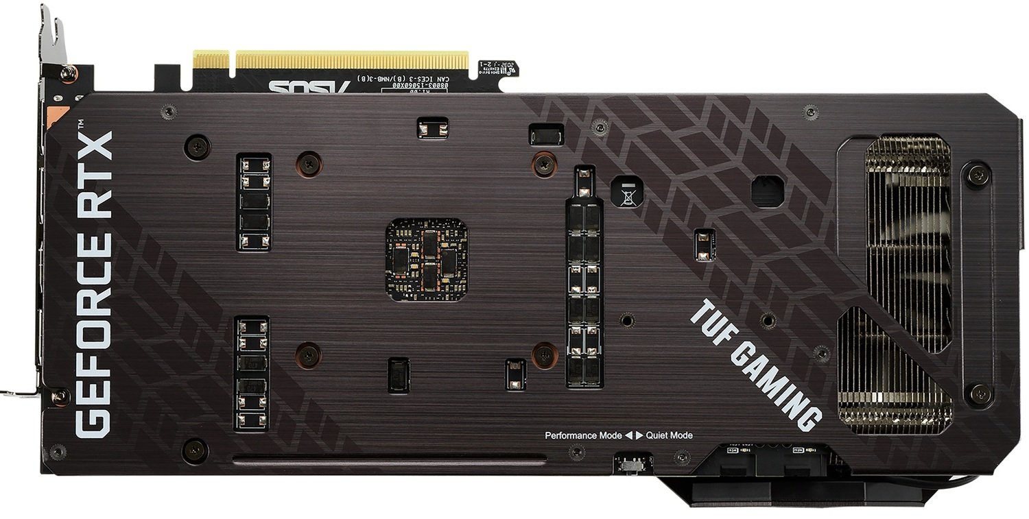Видеокарта ASUS GeForce RTX3070 8GB GDDR6 TUF GAMING OC V2 LHR (TUF-RTX3070-O8G-V2-GAMIN) фото 