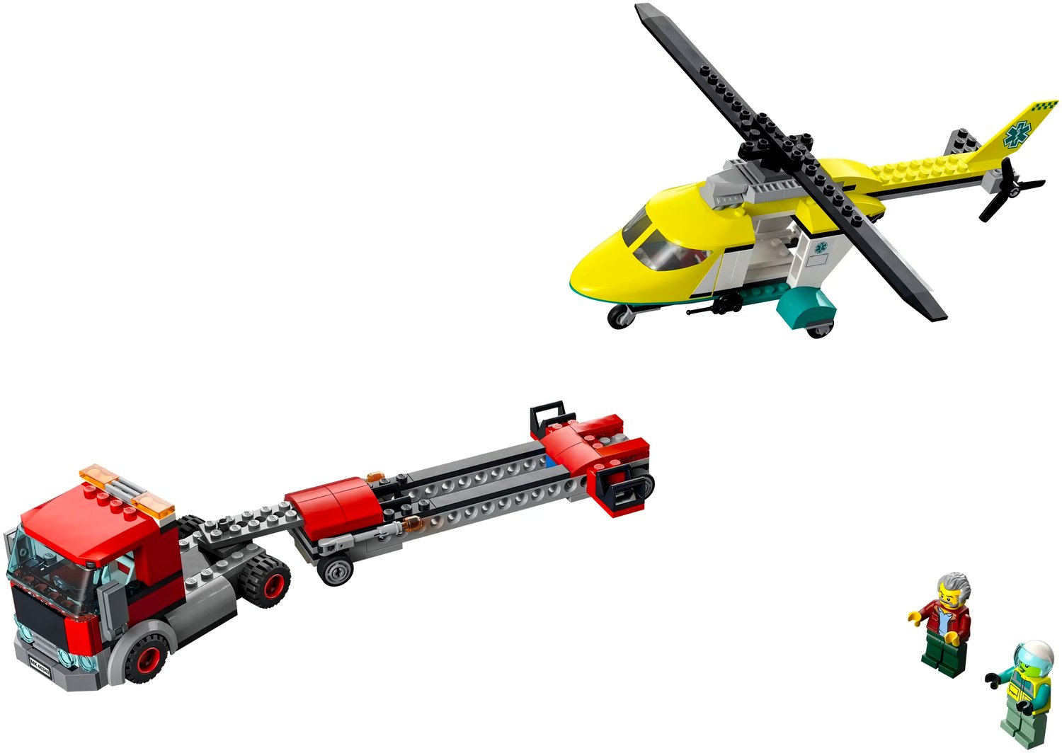 Конструктор LEGO City Вантажівка для рятувального вертольота 60343фото