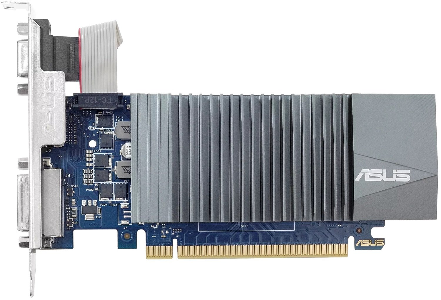 Видеокарта ASUS GeForce GT730 2GB DDR5 Silent loe (GT730-SL-2GD5-BRK-E) фото 