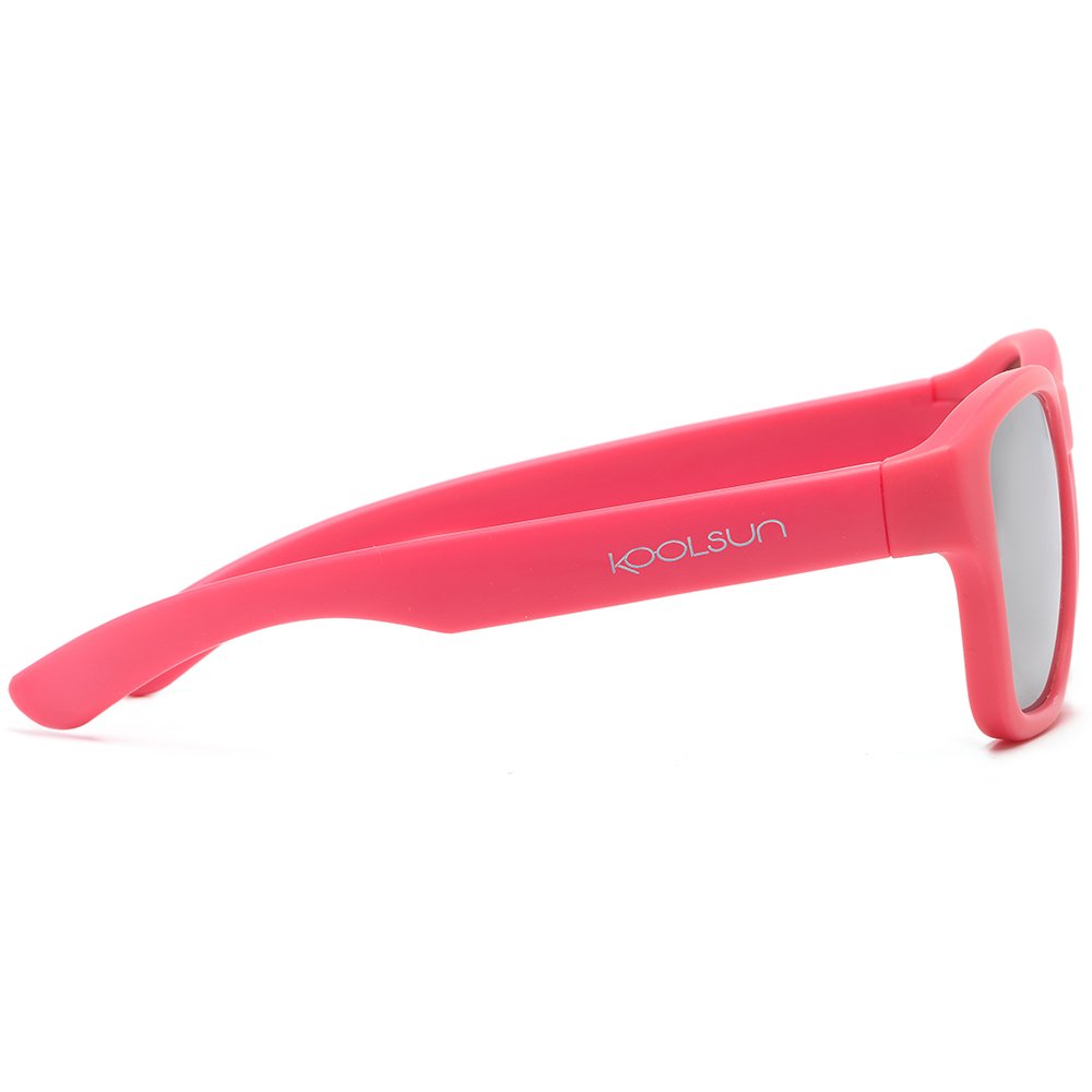 Детские солнцезащитные очки Koolsun розовые серии Aspen размер 5-12 лет KS-ASCR005 фото 