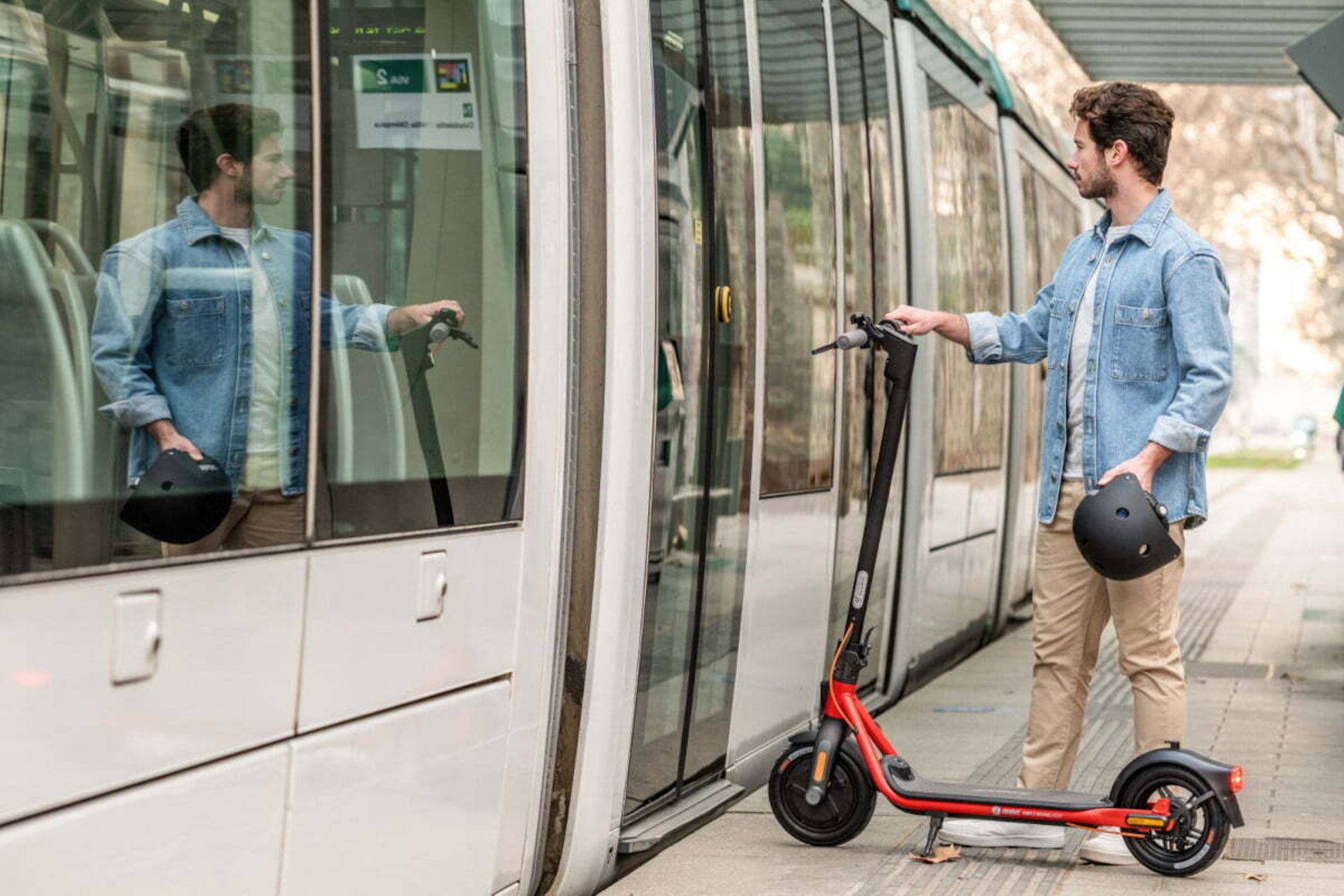 Електросамокат Segway-Ninebot D38E, Black/Redфото12