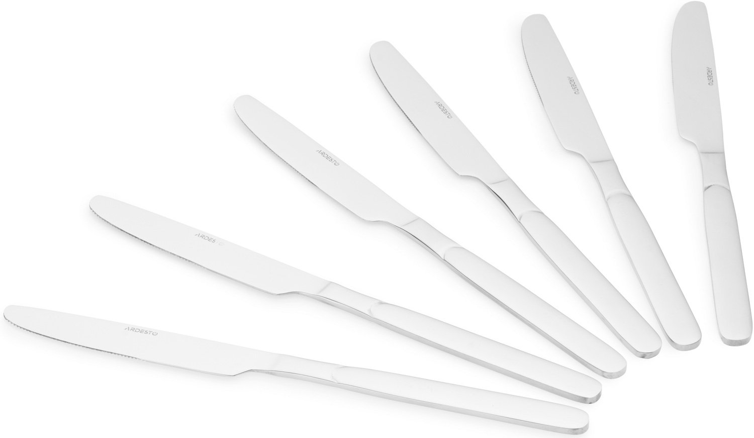 Набір столових ножів Ardesto Gemini Salerno 6 предметів (AR1906SK)фото