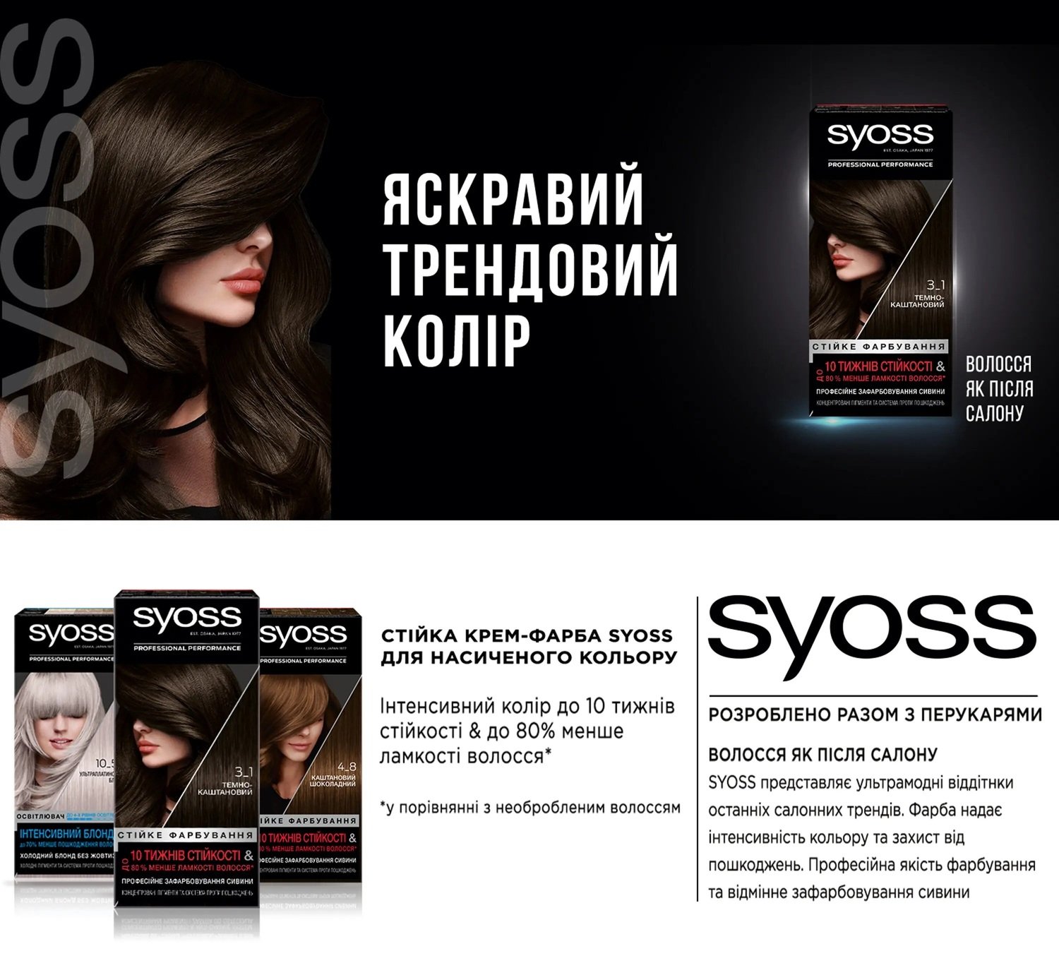 Устойчивая крем-краска SYOSS 4-15 Дымчатый хром – купить в Киеве | цена ...