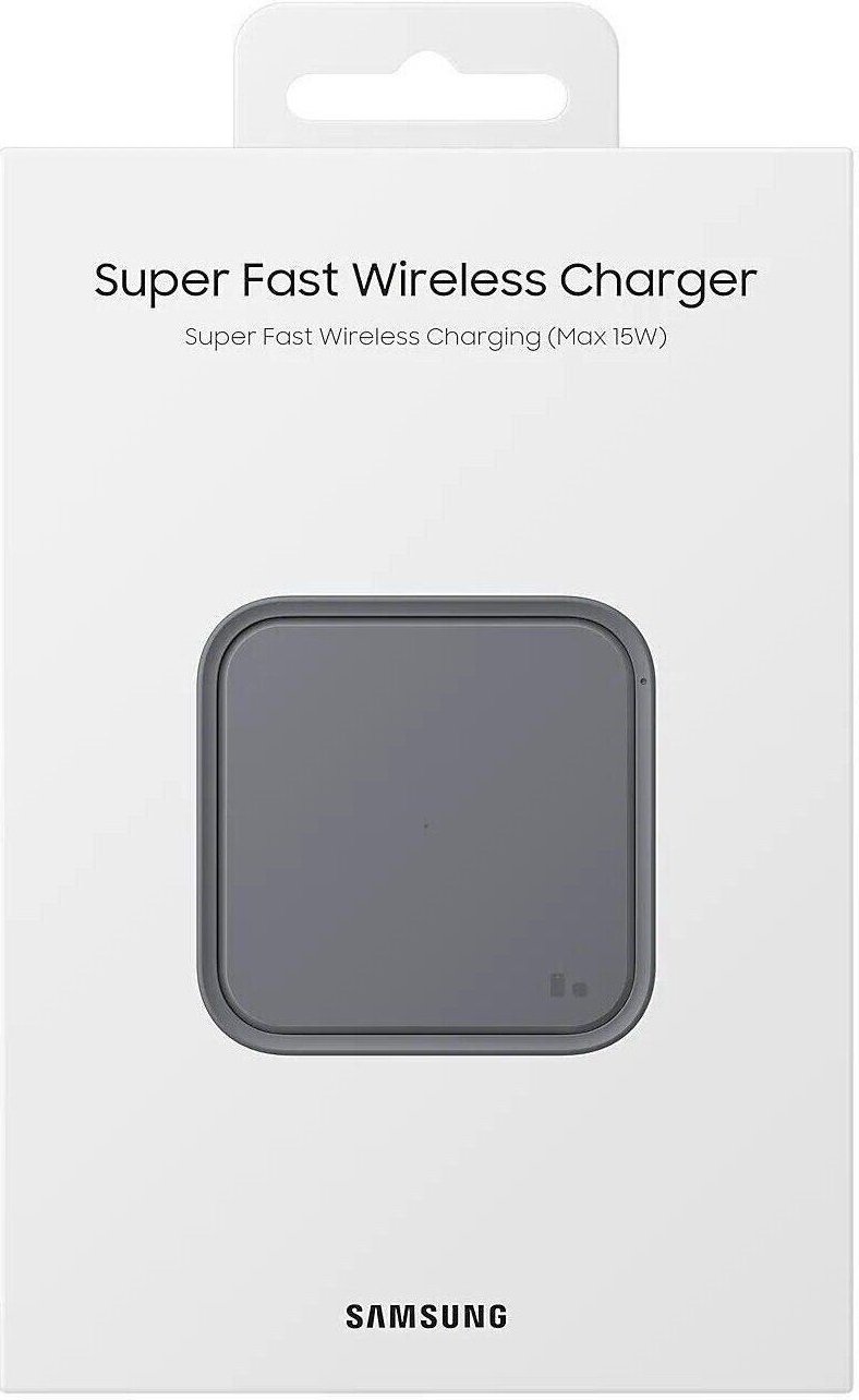 Бездротовий зарядний пристрій Samsung Wireless Charger Pad 15W Black (EP-P2400TBRGRU)фото