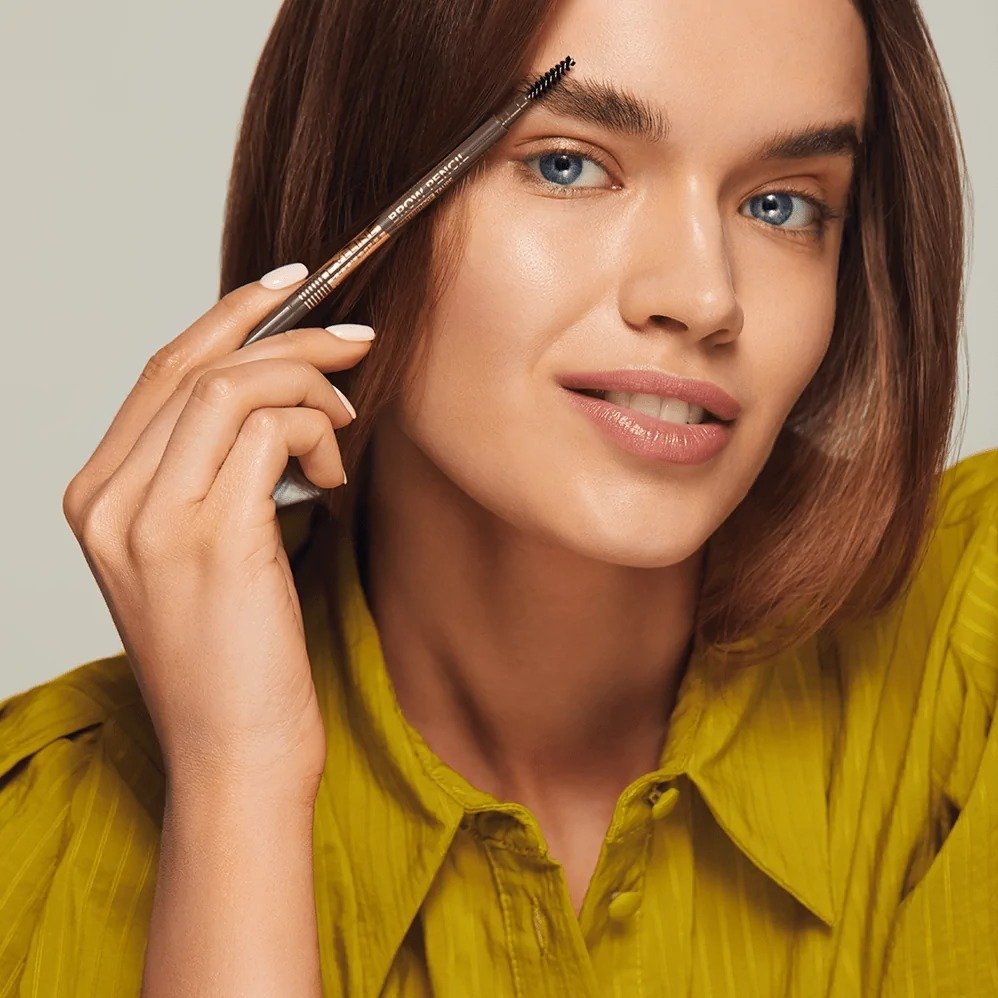 Eveline Cosmetics Водостойкий карандаш для бровей №02 soft brown серии micro precise brow pencil фото 