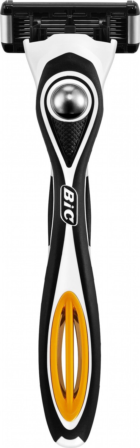 Станок для бритья мужской BIC Flex 5 Hibrid с 2 сменными картриджами. фото 