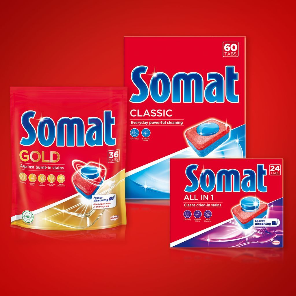Somat Таблетки для посудомоечной машины All in one 24шт фото 