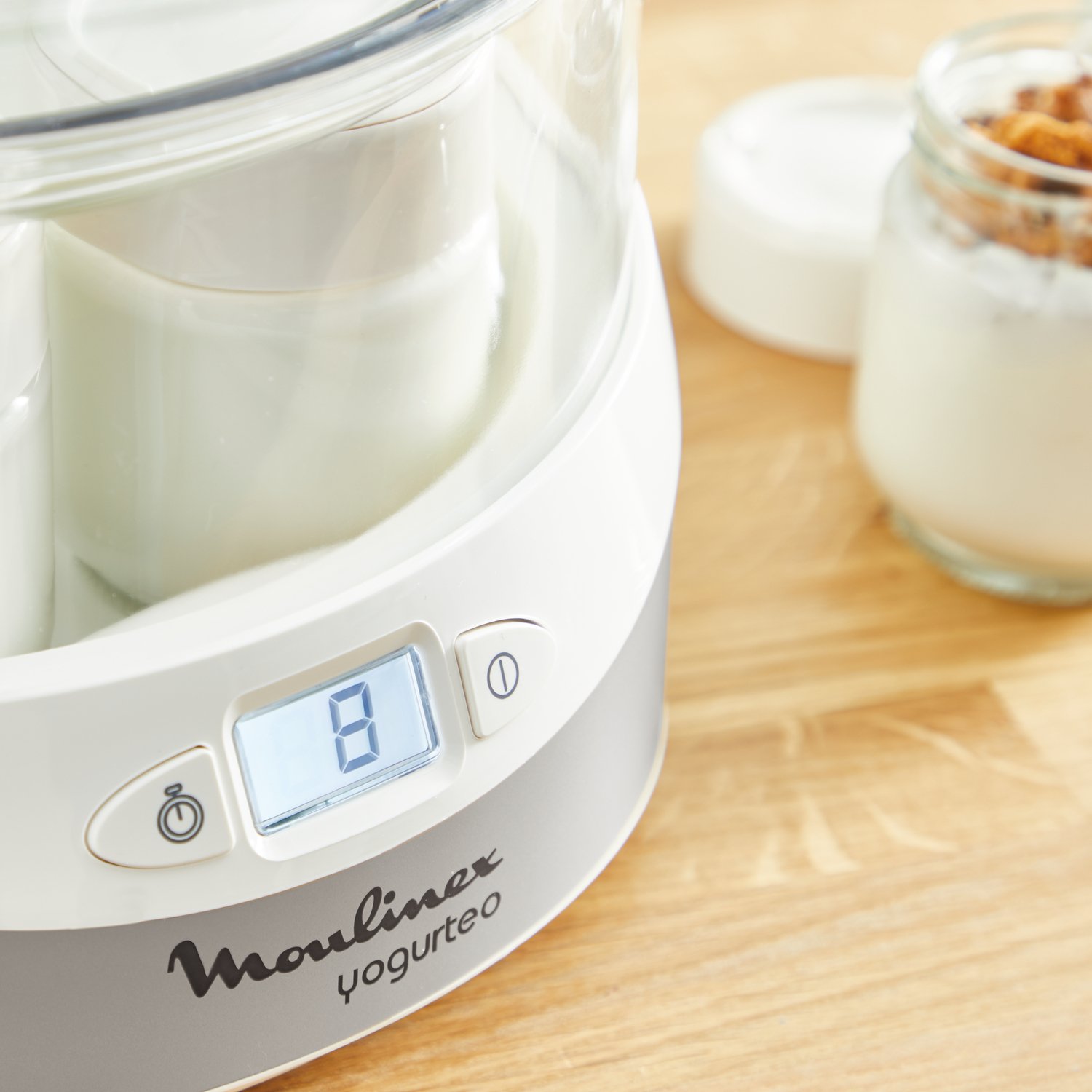≡ Йогуртниця Moulinex Yogurteo YG231E32 – купити в Києві | ціни і відгуки