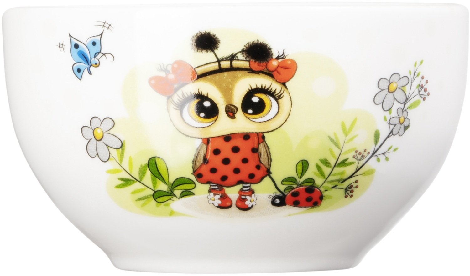 Набор детской посуды Ardesto Lucky owl 3 пр. (AR3454LS) фото 