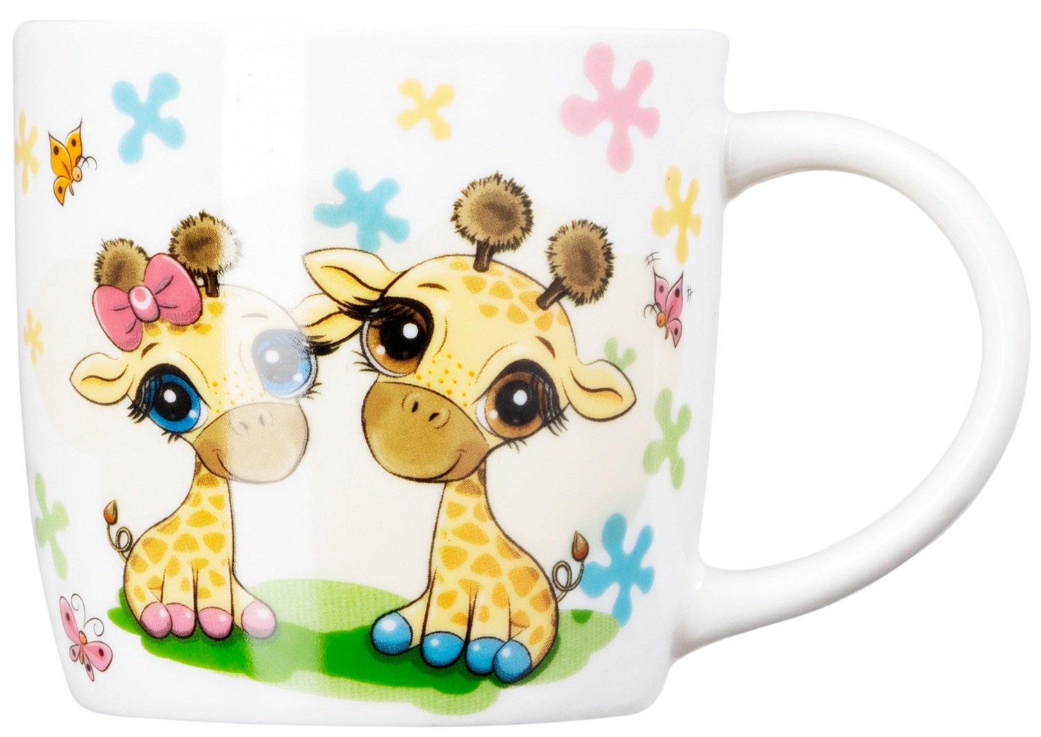 Набор детской посуды Ardesto Baby giraffes 3 пр. (AR3452GS) фото 