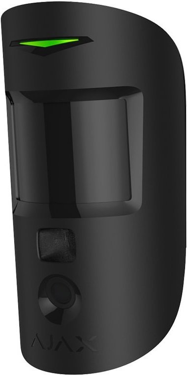 Беспроводной датчик движения с камерой Ajax MotionCam PhOD Jeweller черный фото 