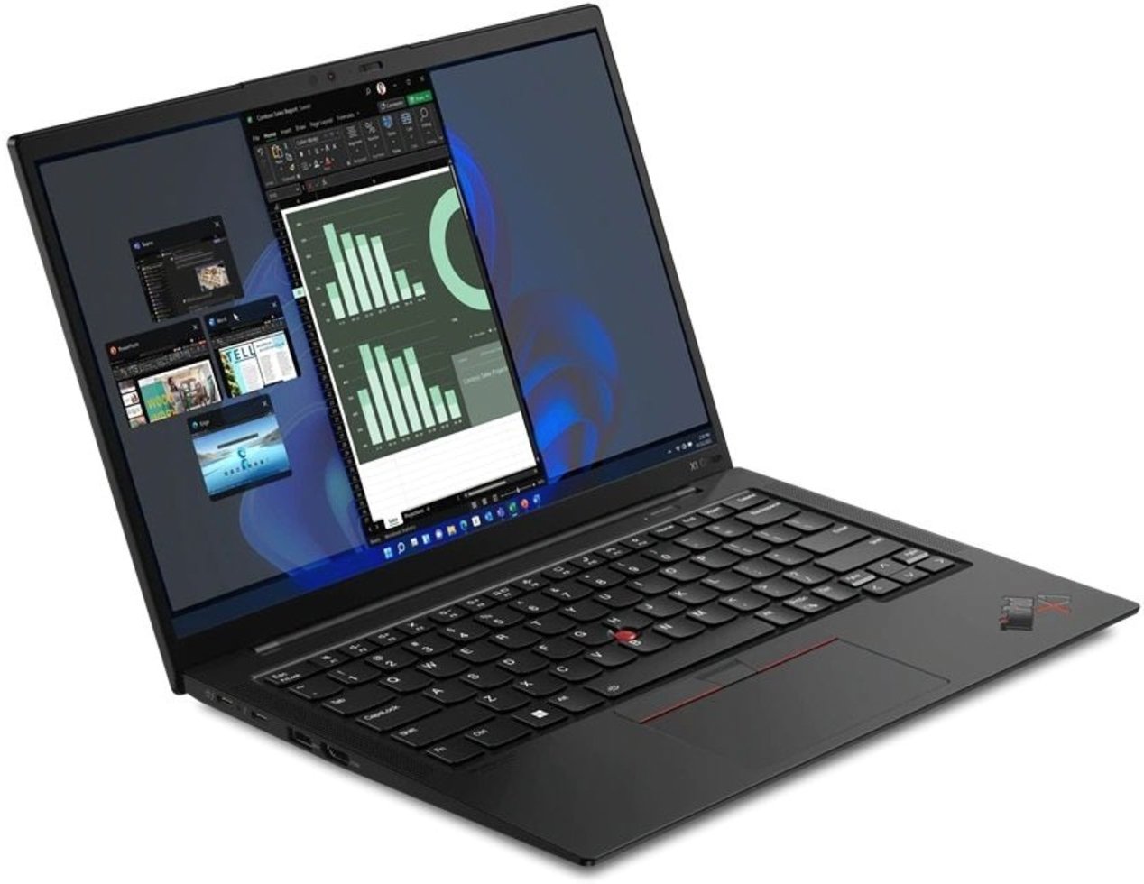Ноутбук LENOVO ThinkPad X1 Carbon 10 14WUXGA (21CB0087RA) фото 2