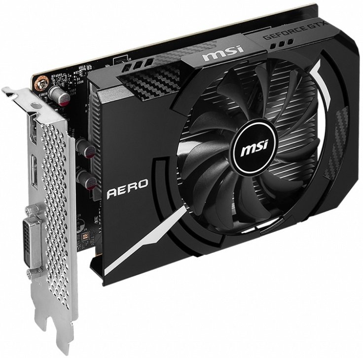 Видеокарта MSI GeForce GTX 1630 4GB GDDR6 AERO ITX OC (912-V809-4216) фото 3