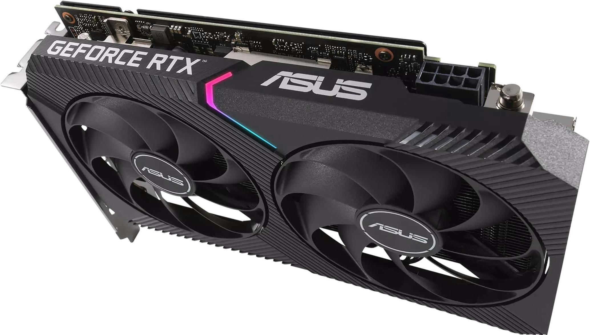 Видеокарта ASUS GeForce RTX 3060 12GB GDDR6 DUAL OC V2 DUAL-RTX3060-O12G-V2 (90YV0GB2-M0NA10) фото 10
