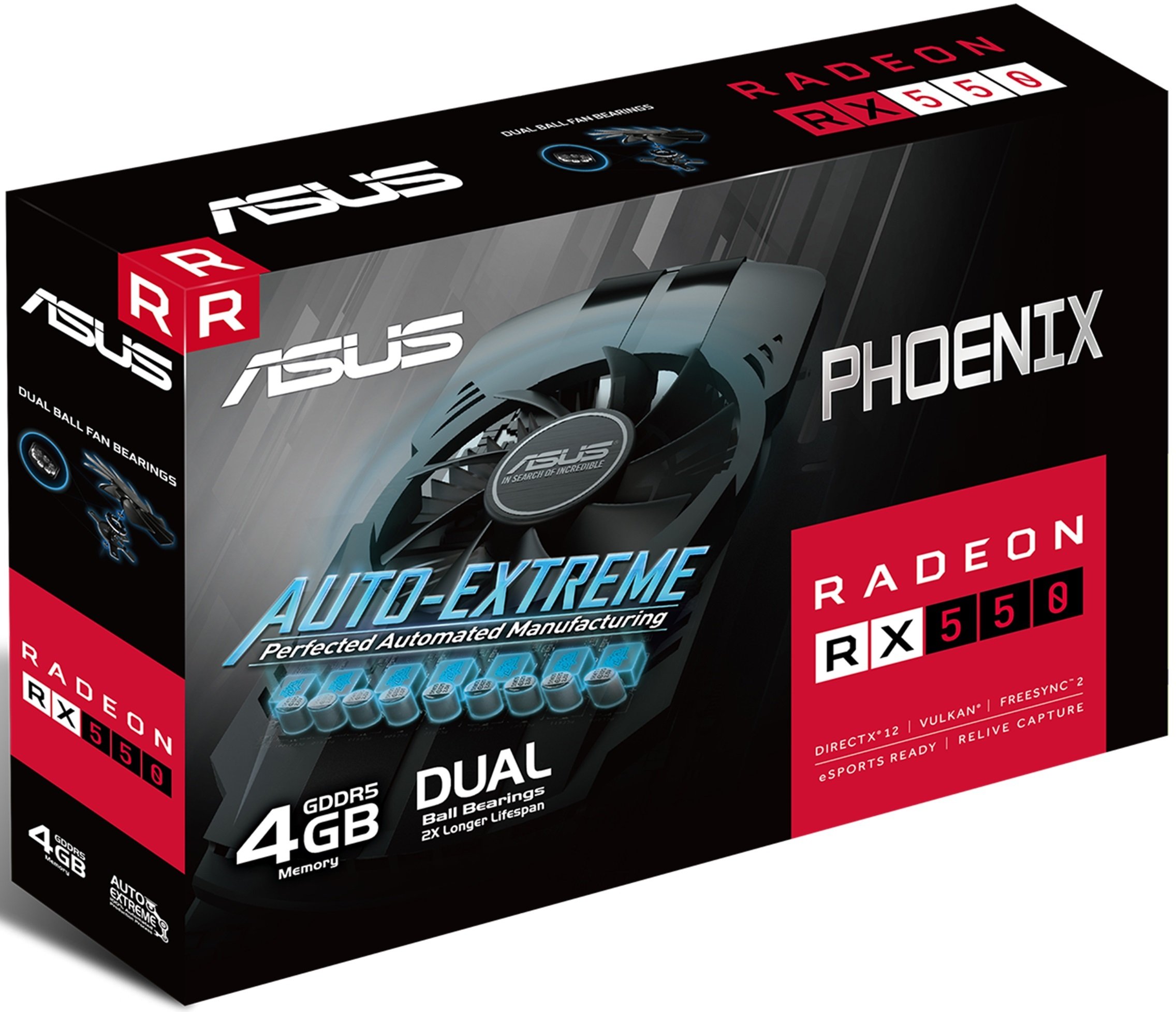 Видеокарта ASUS Radeon RX 550 4GB GDDR5 PH EVO PH-RX550-4G-EVO фото 8