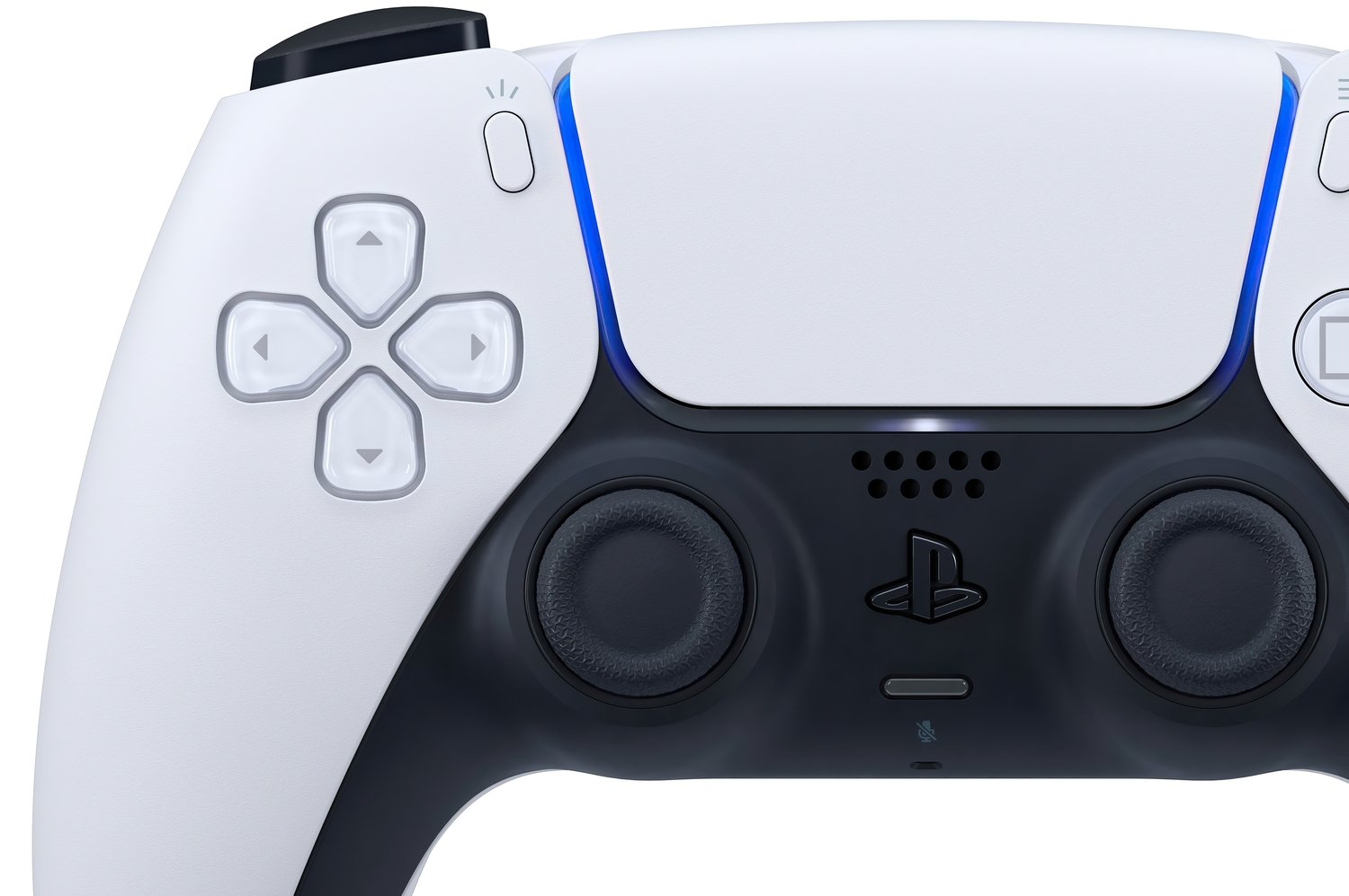 Беспроводной геймпад DualSense для PS5 White (код на FIFA 23) (9440796) фото 