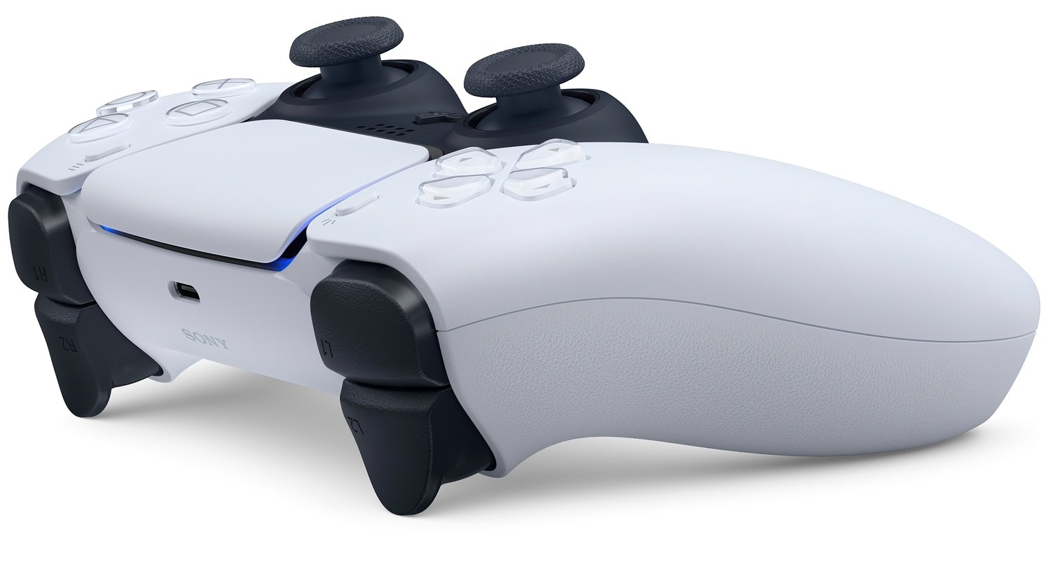 Беспроводной геймпад DualSense для PS5 White (код на FIFA 23) (9440796) фото 