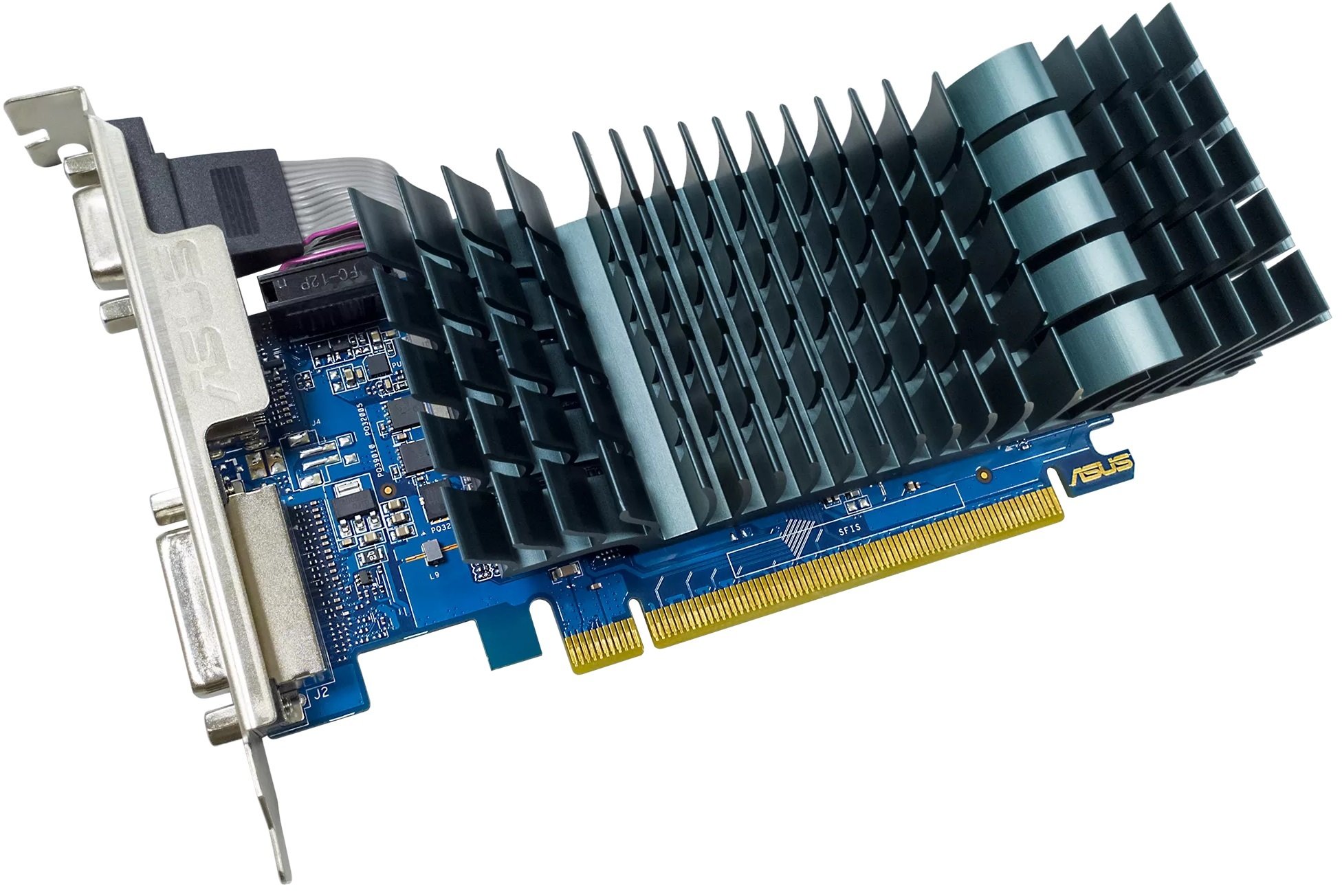 Видеокарта ASUS GeForce GT730 2GB DDR3 EVO low-profile for silent HTPC builds GT730-SL-2GD3-BRK-EVO (90YV0HN0-M0NA00) фото 3
