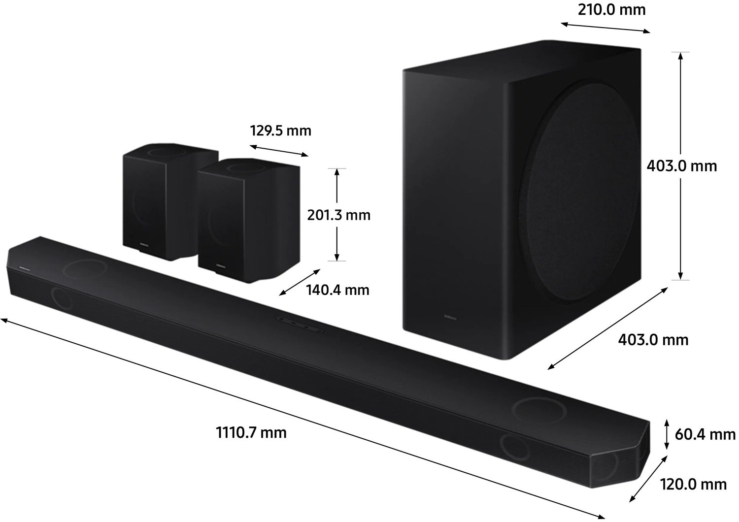 Саундбар samsung hw q800b