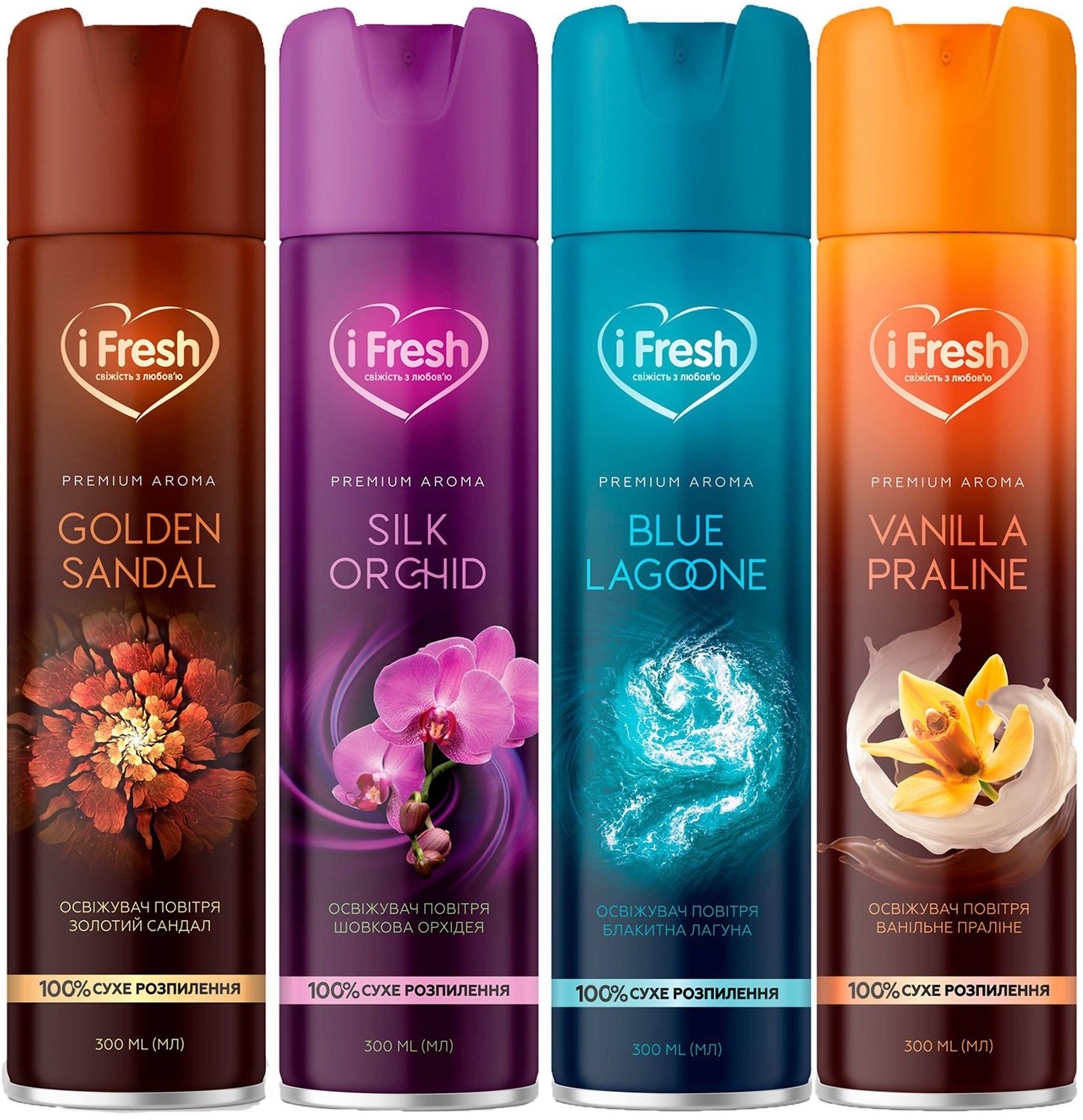 Освежитель воздуха iFresh Premium aroma Золотой сандал 300мл – купить в ...