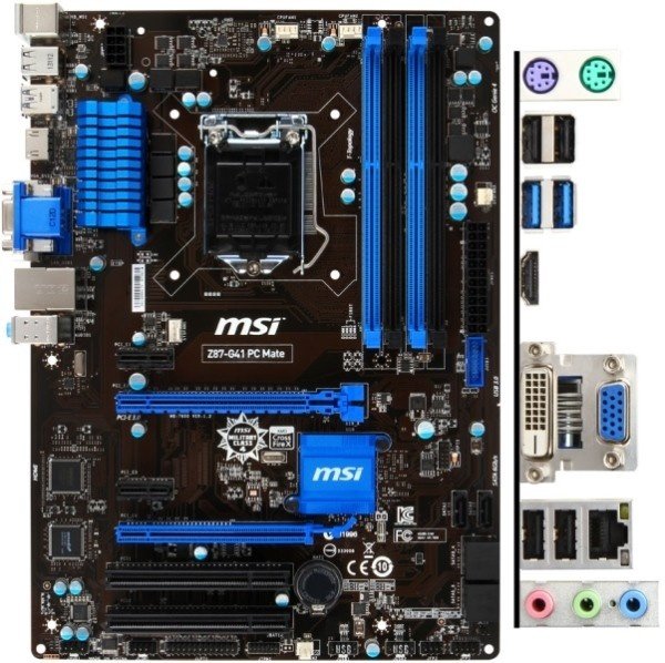 Материнская плата MSI Z87G41_PC_Mate (Z87G41_PC_Mate) купить в