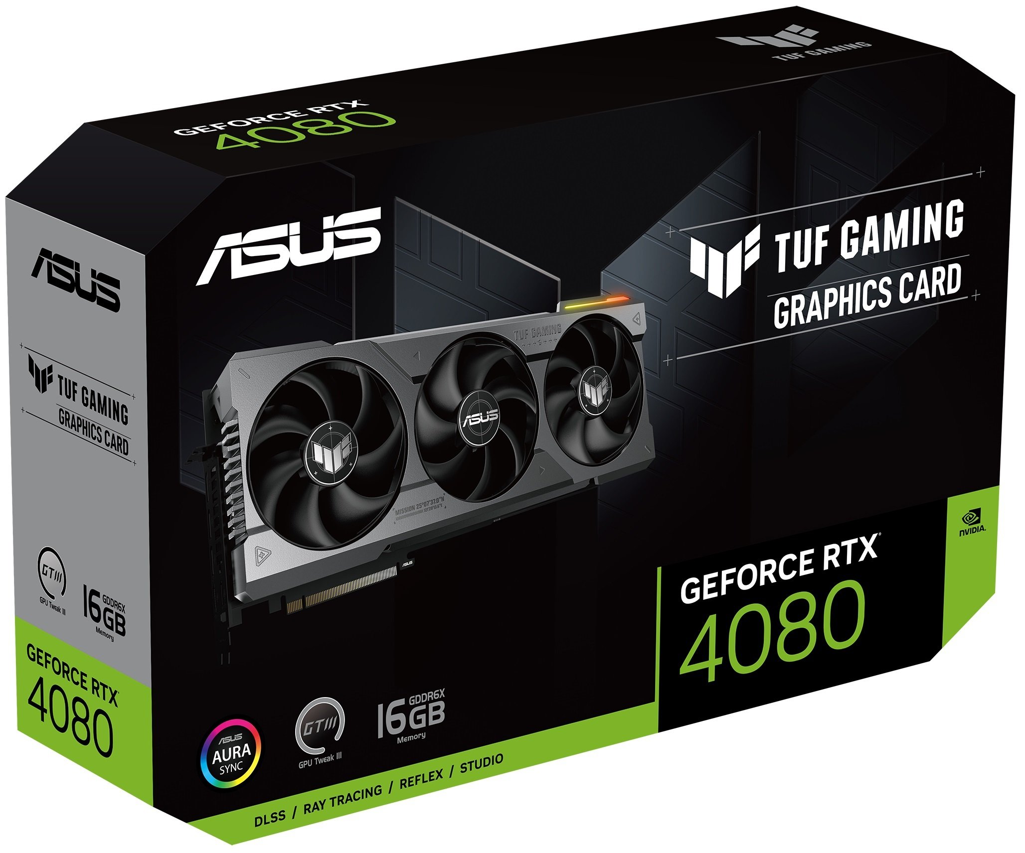 Видеокарта ASUS GeForce RTX 4080 16GB GDDR6 TUF GAMING TUF-RTX4080-16G-GAMING (90YV0IB1-M0NA00) фото 10