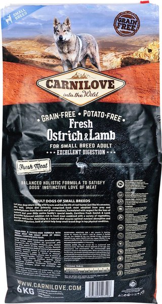 Carnilove fresh outlet ostrich & lamb