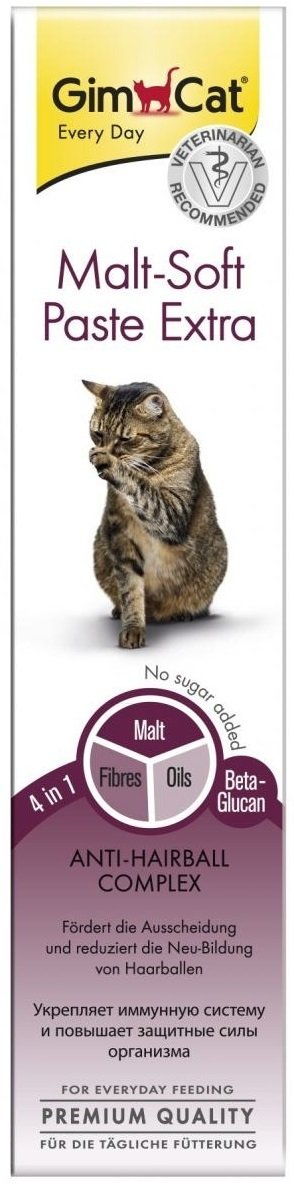 Паста Для кошек Gimborn GimCat Malt-Soft Экстра для выведения шерсти 20 ...
