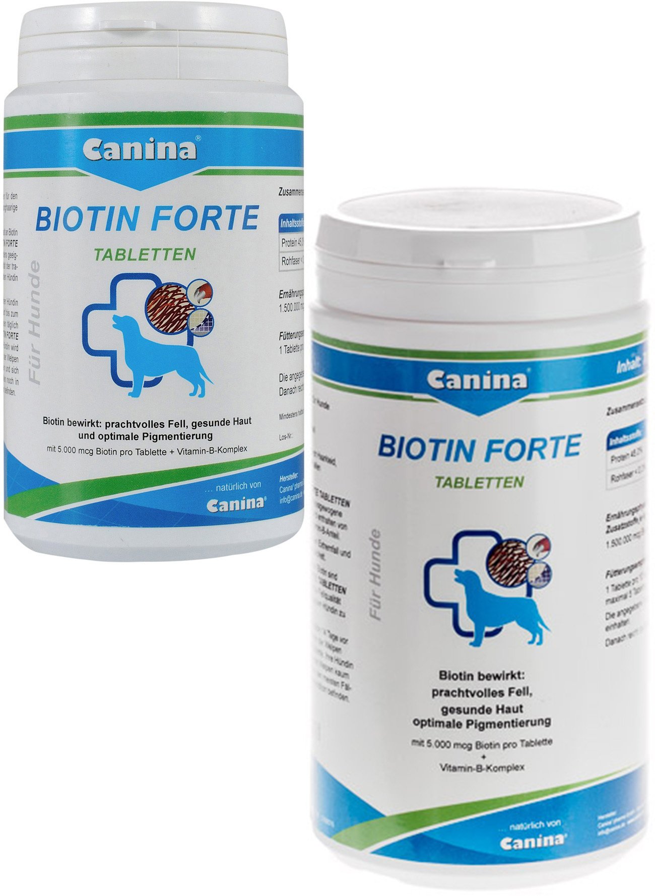 Витамины интенсивный курс для шерсти Canina Biotin Forte 700 г 210 ...